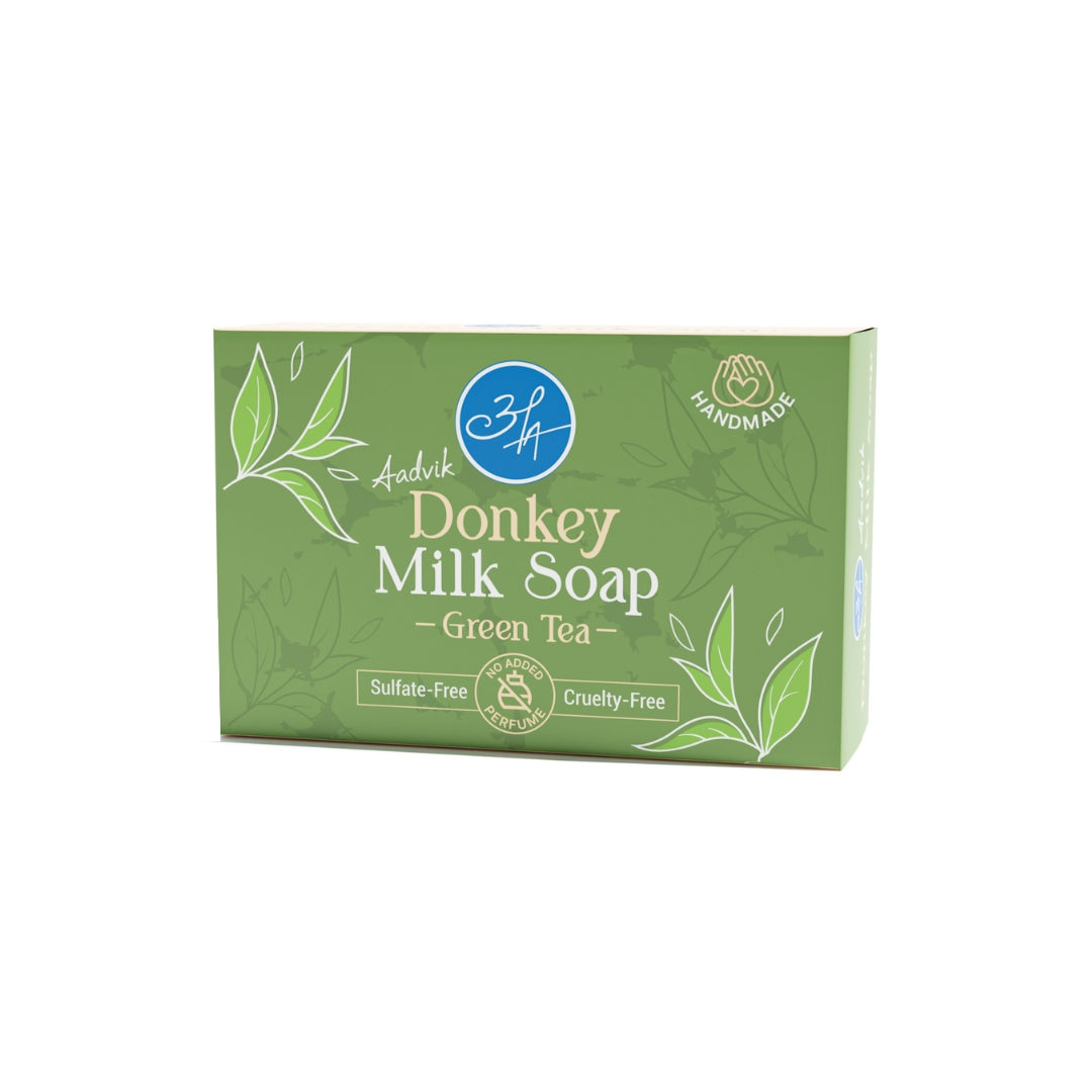 Donkey Milk Soap With Green Tea Infusion | 100gm