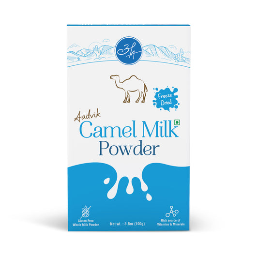 Plain Camel Milk Powder । Single-Serving Sachet । Freeze-dried