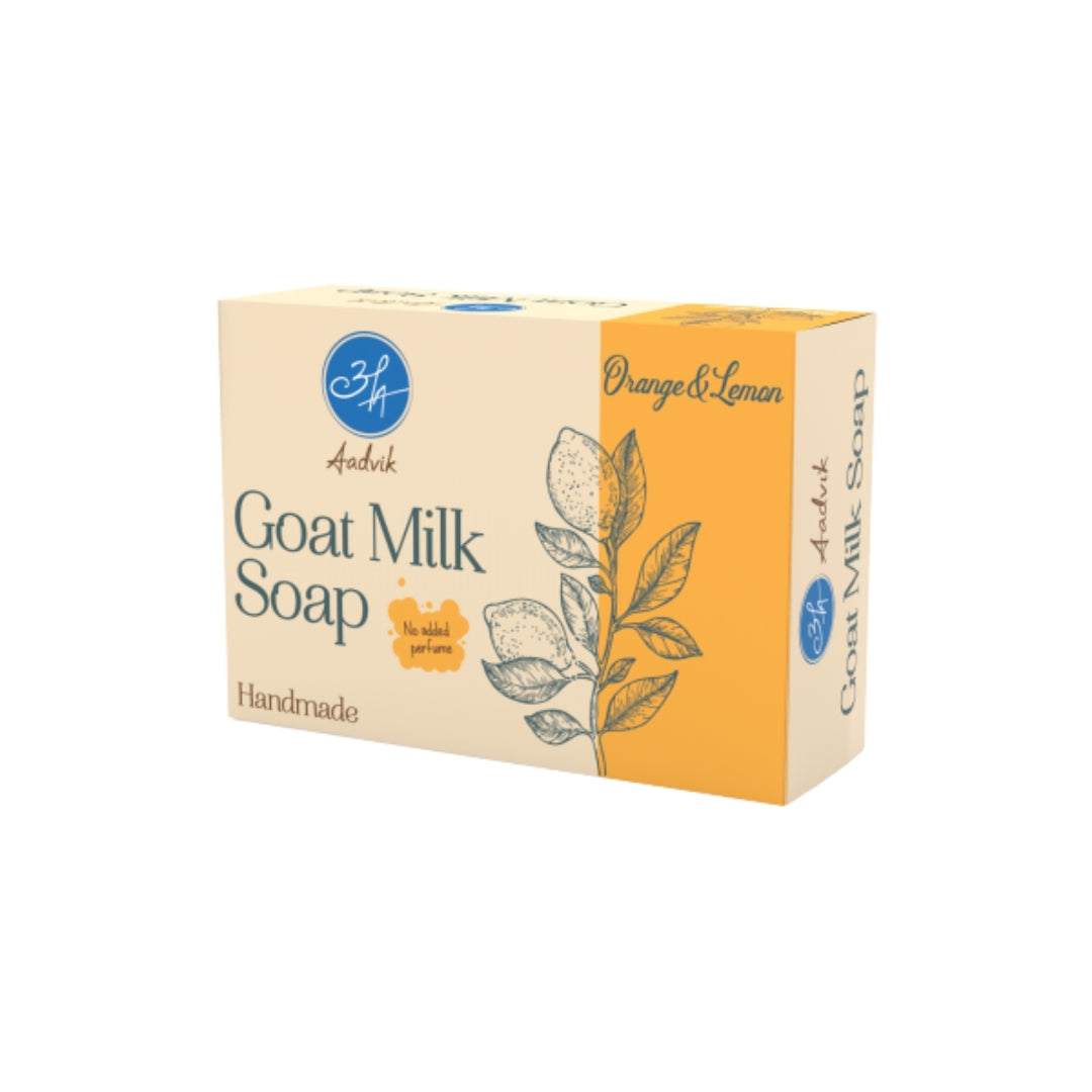 Orange and Lemon Goat Milk Soap