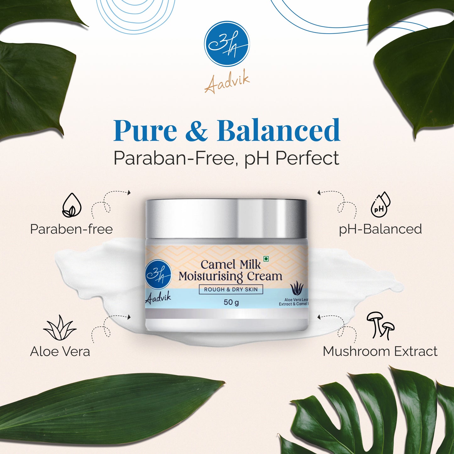 Pure Camel Milk Moisturizing Cream