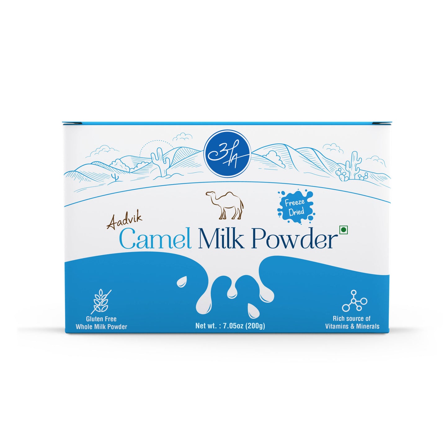 Travel-friendly camel milk