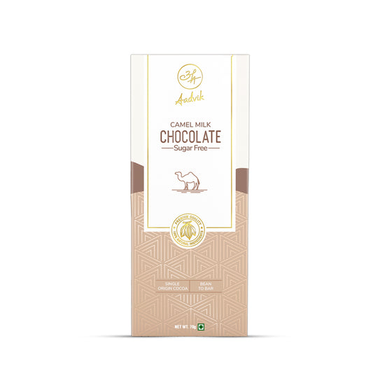 Camel Milk Chocolate | Sugar-Free | 100% Natural | 70gms