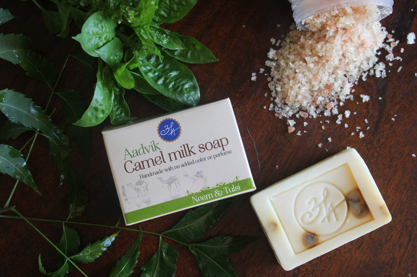Camel Milk Soap With Neem & Tulsi | 100gm
