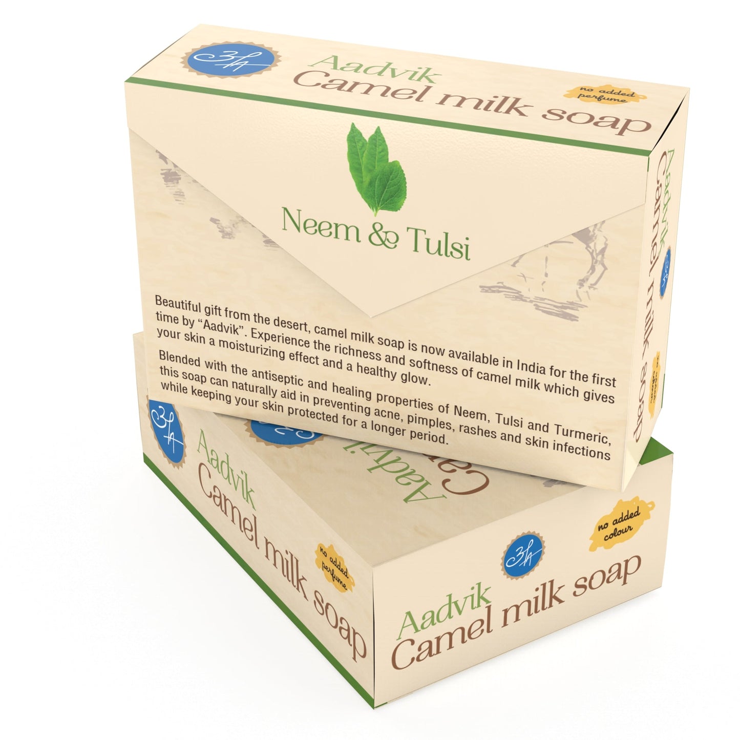 Camel Milk Soap With Neem & Tulsi | 100gm