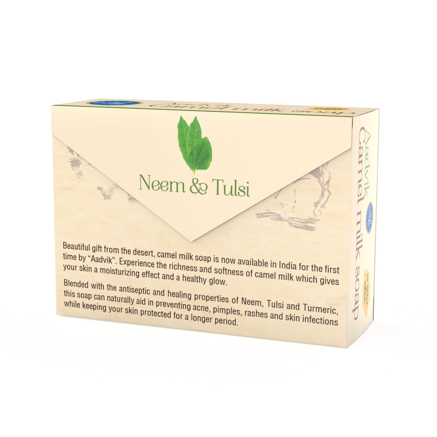 Camel Milk Soap With Neem & Tulsi | 100gm