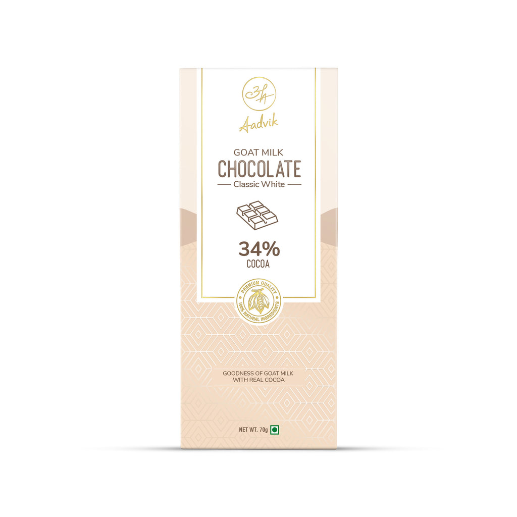 Goat Milk Chocolate | Classic White | 70g