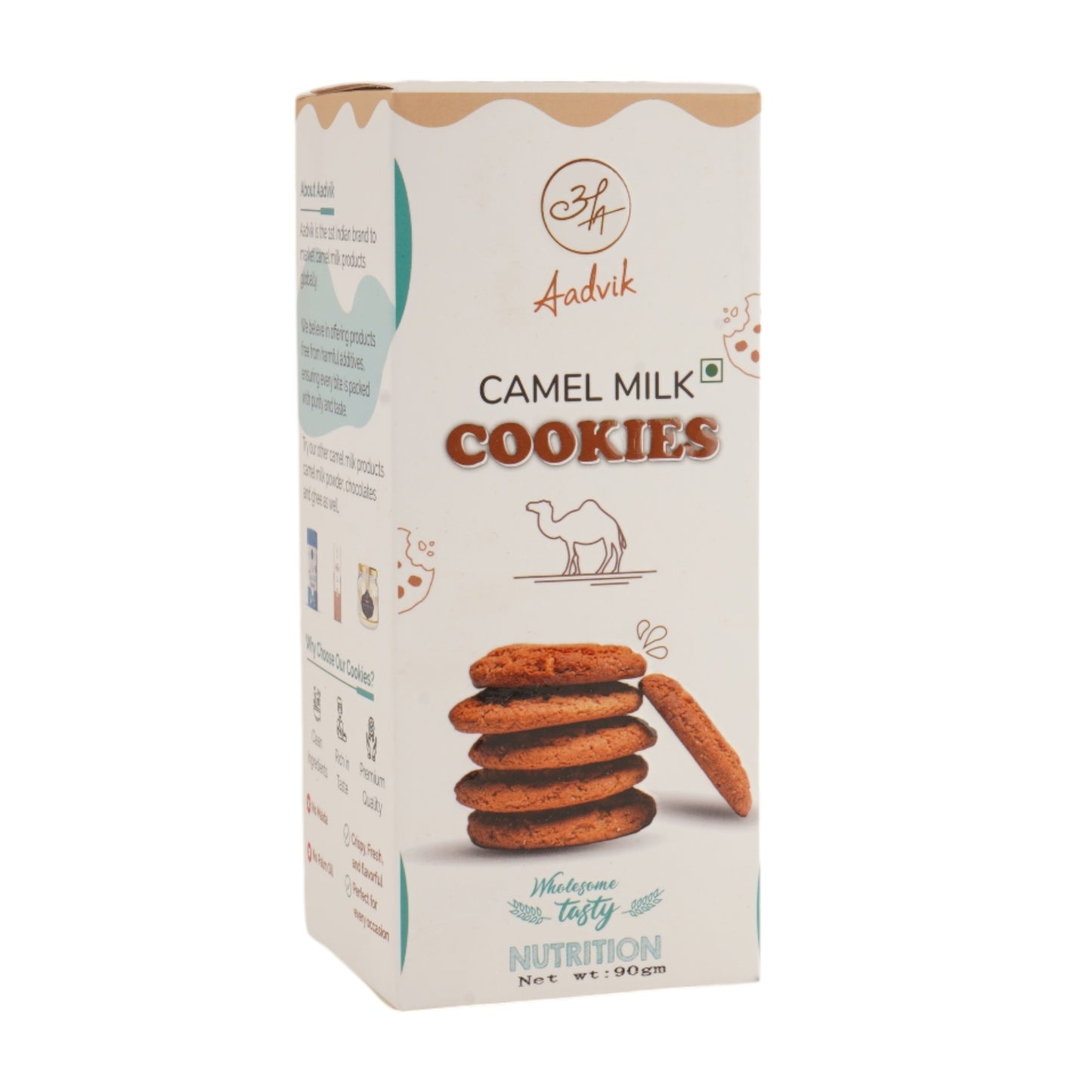 Camel Milk Cookies 90g (10 x 9g Each)