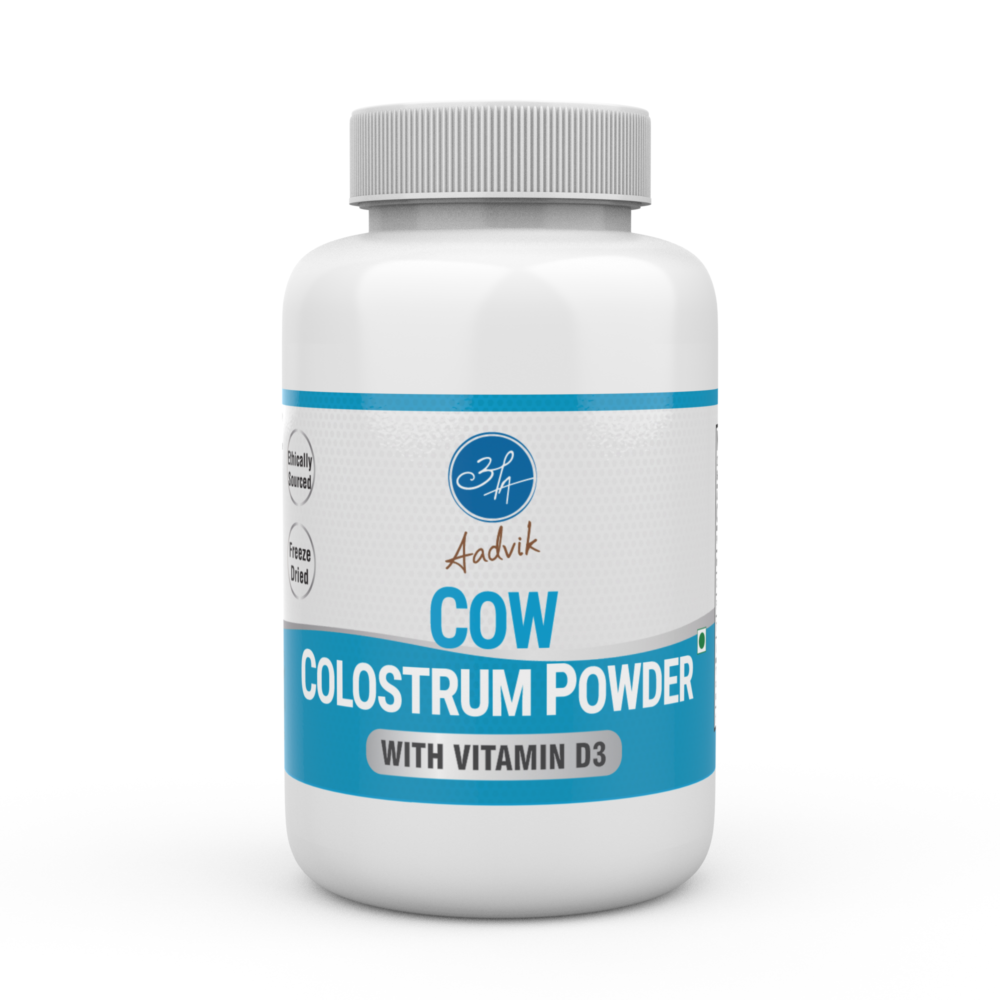 Cow Colostrum Powder now with Vitamin D3 (600 IU per serving) | 100g 3.52oz
