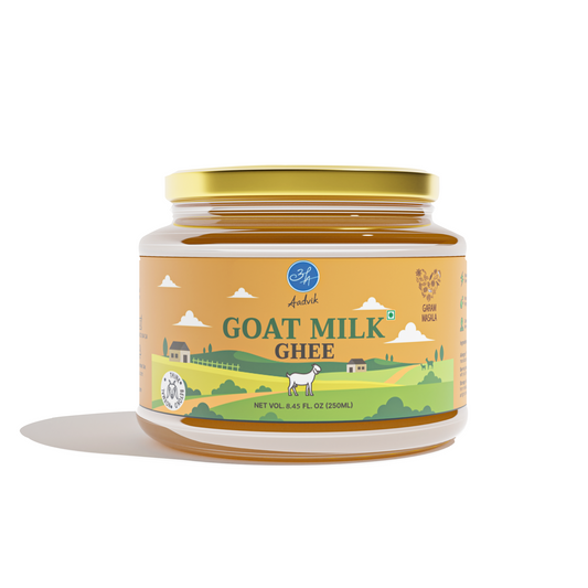 A2 Goat Milk Ghee Infused with Garam Masala | Authentic Indian Aromas | Ayurvedic Benefits | 250ml