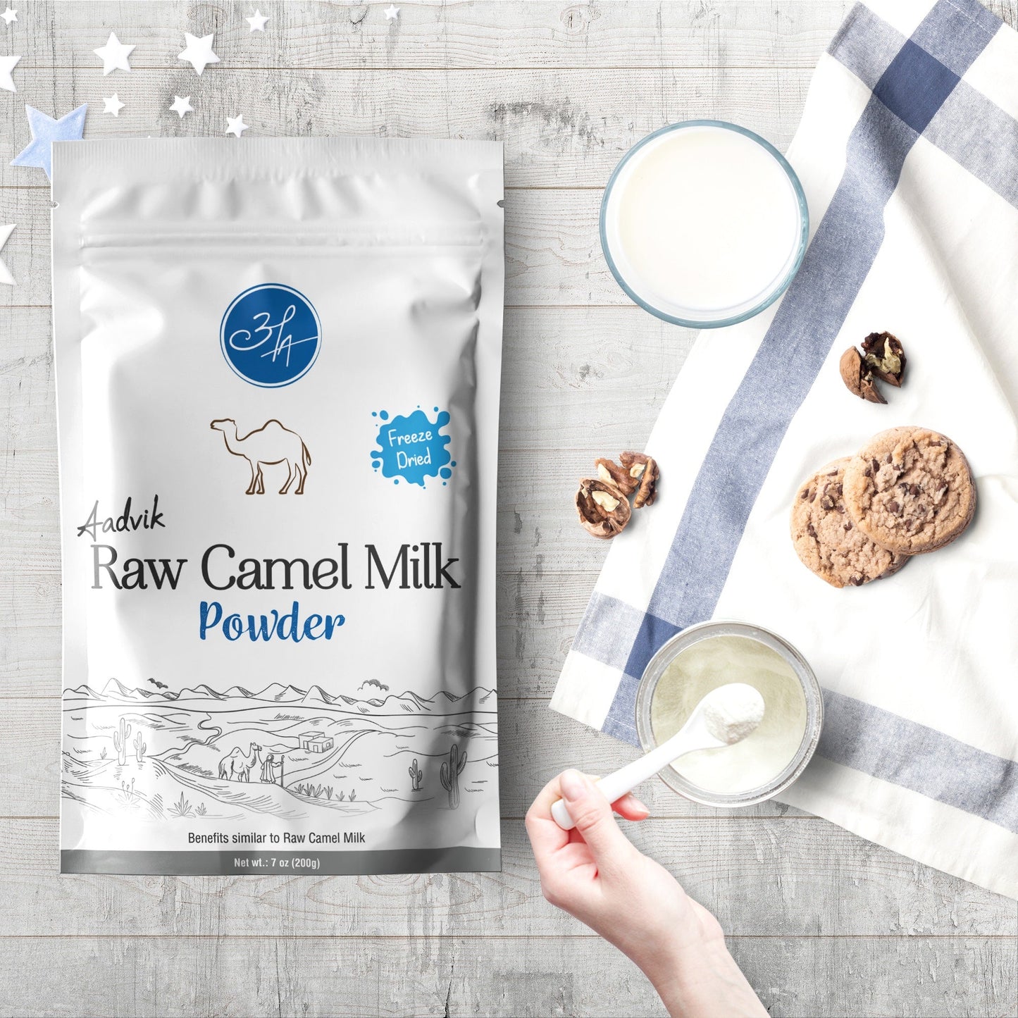 RAW Camel Milk Powder | Freeze Dried