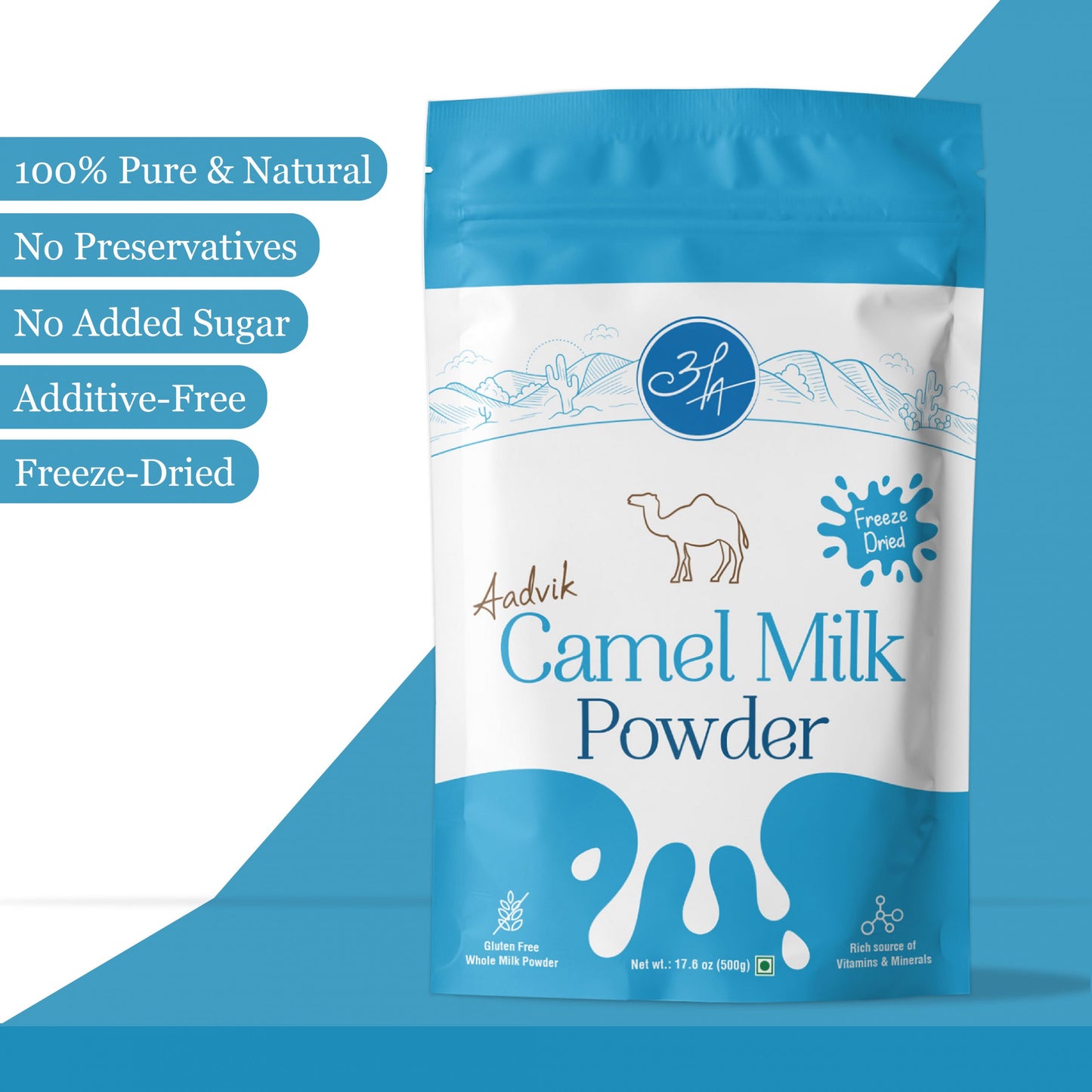 Whole Camel Milk Powder | Freeze Dried