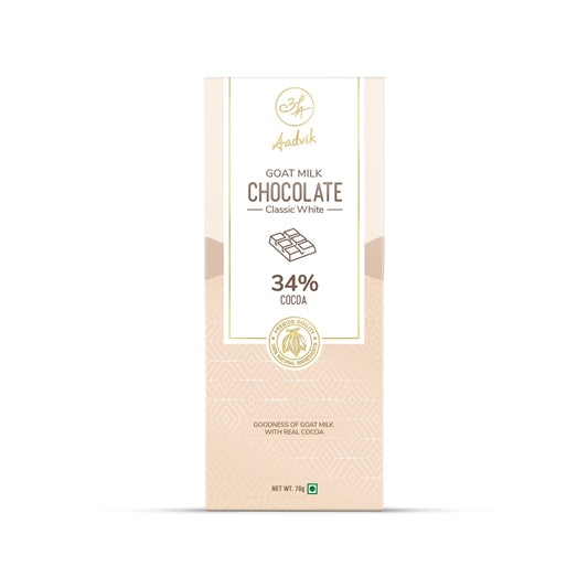 Goat Milk Chocolate | Classic White | 70g