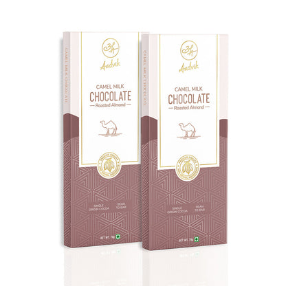Camel Milk Chocolate | Roasted Almond । 70g